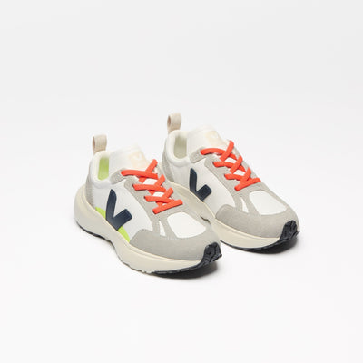Veja KIDS Small Canary Light O.T. Leather White Nautico - Studio Play