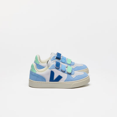 Veja KIDS Small V - 10 Chromefree Leather Ice Multico Indign - Studio Play