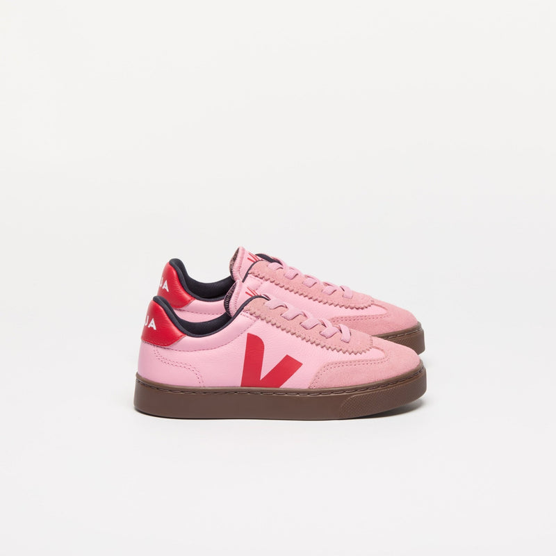 Veja KIDS Small Volley O.T. Leather Guimauve Pekin Bark