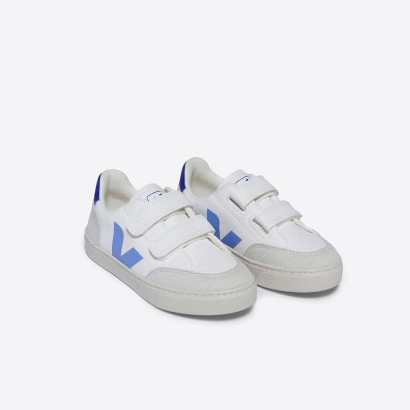 Veja KIDS V - 10 Leather White Aque Paros - Studio Play