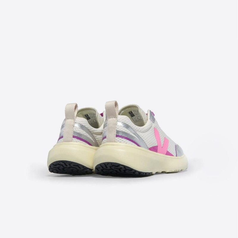Veja Small Canary Light Alveomesh Gravel Malibu Silver