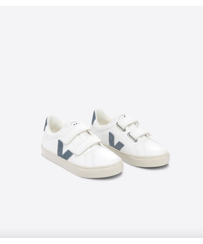 Veja Small Esplar Chromefree White California