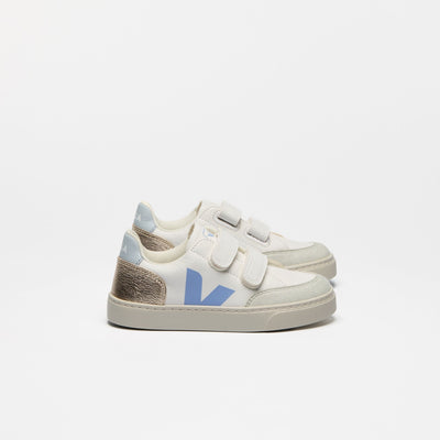 Veja Small V - 12 Chromefree Leather Extra White Olympe - Studio Play