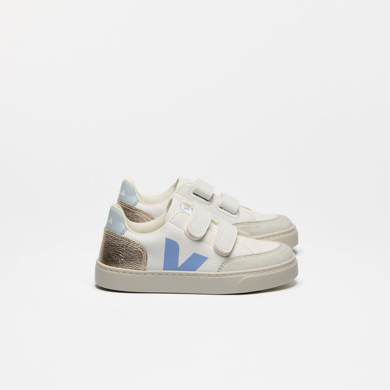 Veja Small V - 12 Chromefree Leather Extra White Olympe - Studio Play