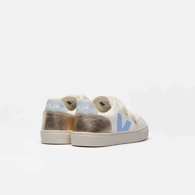 Veja Small V - 12 Chromefree Leather Extra White Olympe - Studio Play
