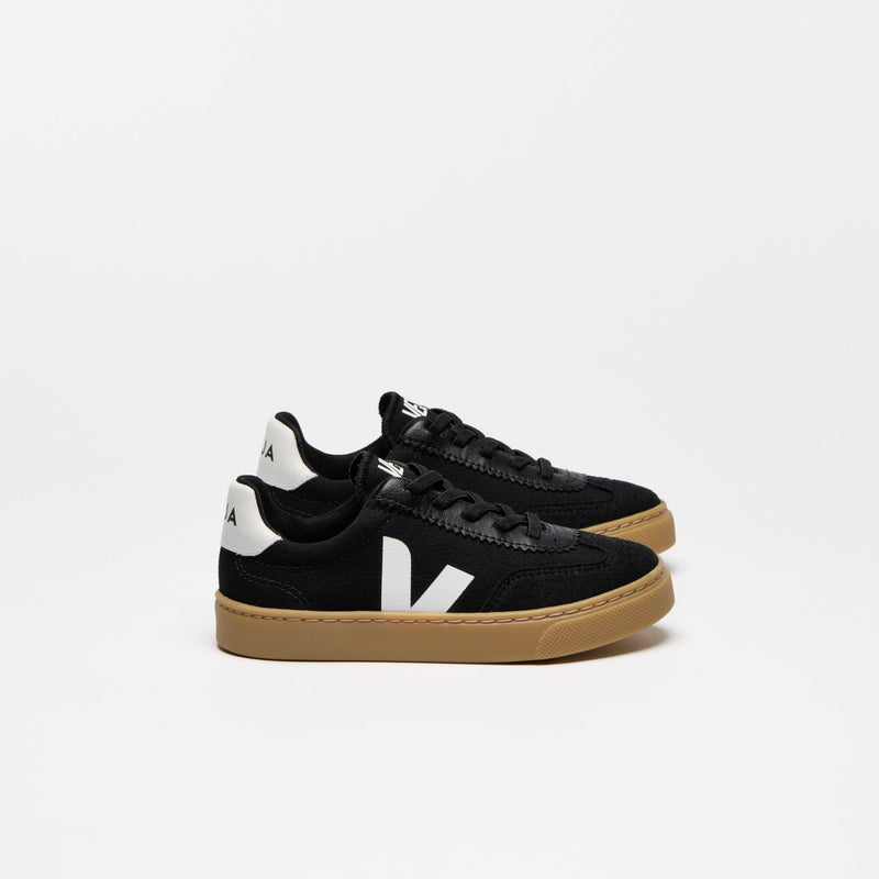 Veja Small Volley Canvas Black White - Studio Play