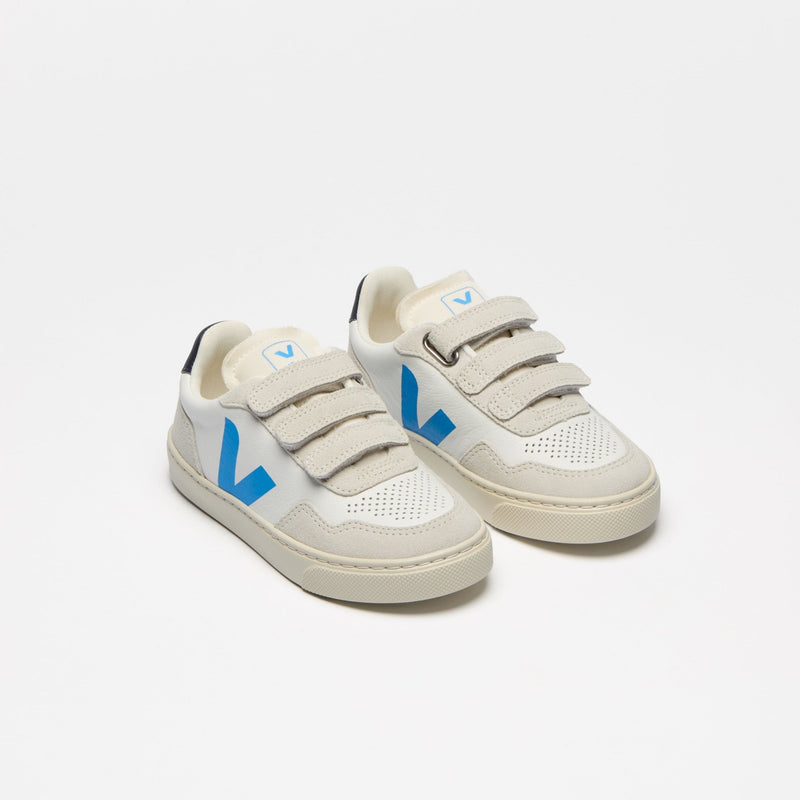 Veja TEENS Small V - 90 O.T. Leather Extra White Egee - Studio Play