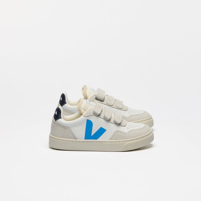 Veja TEENS Small V - 90 O.T. Leather Extra White Egee - Studio Play