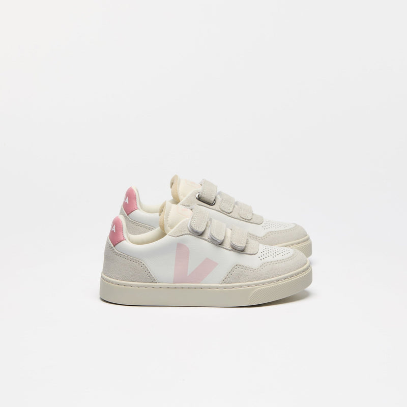 Veja TEENS Small V - 90 O.T. Leather Extra White Petale - Studio Play