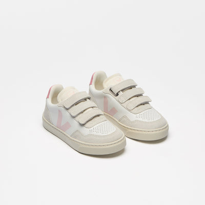 Veja TEENS Small V - 90 O.T. Leather Extra White Petale - Studio Play