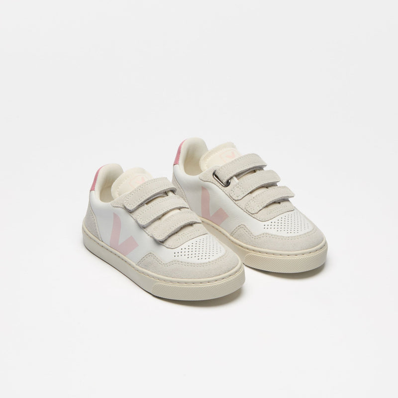 Veja TEENS Small V - 90 O.T. Leather Extra White Petale - Studio Play