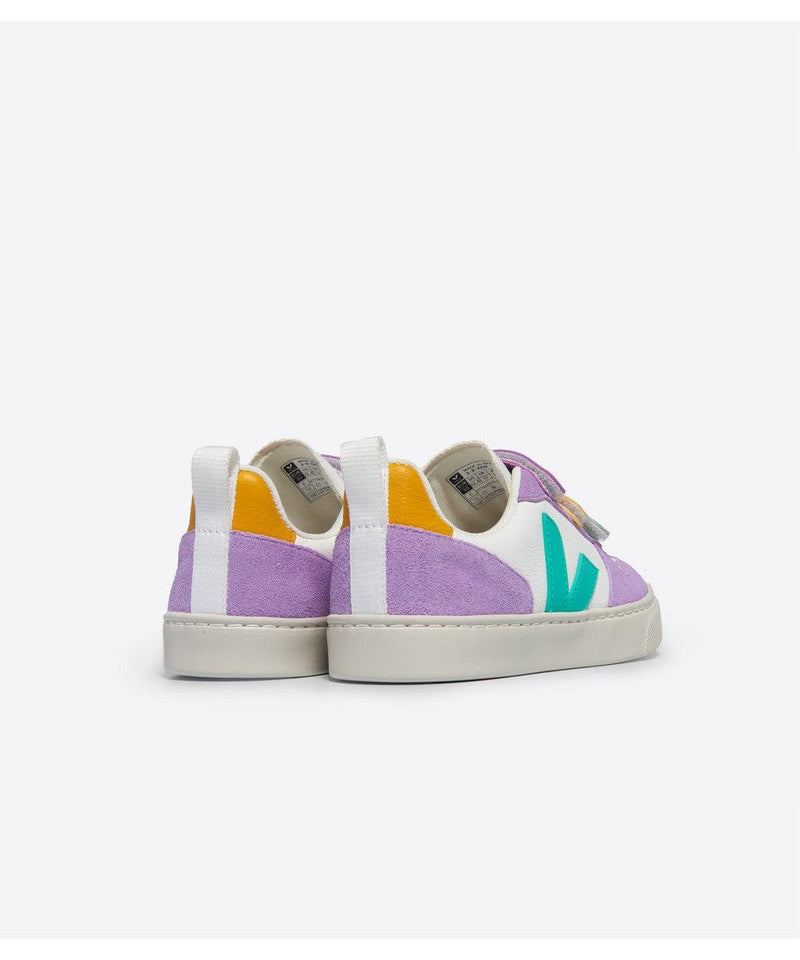 Veja V-10 Chromefree Leather Extra White Multico Mint