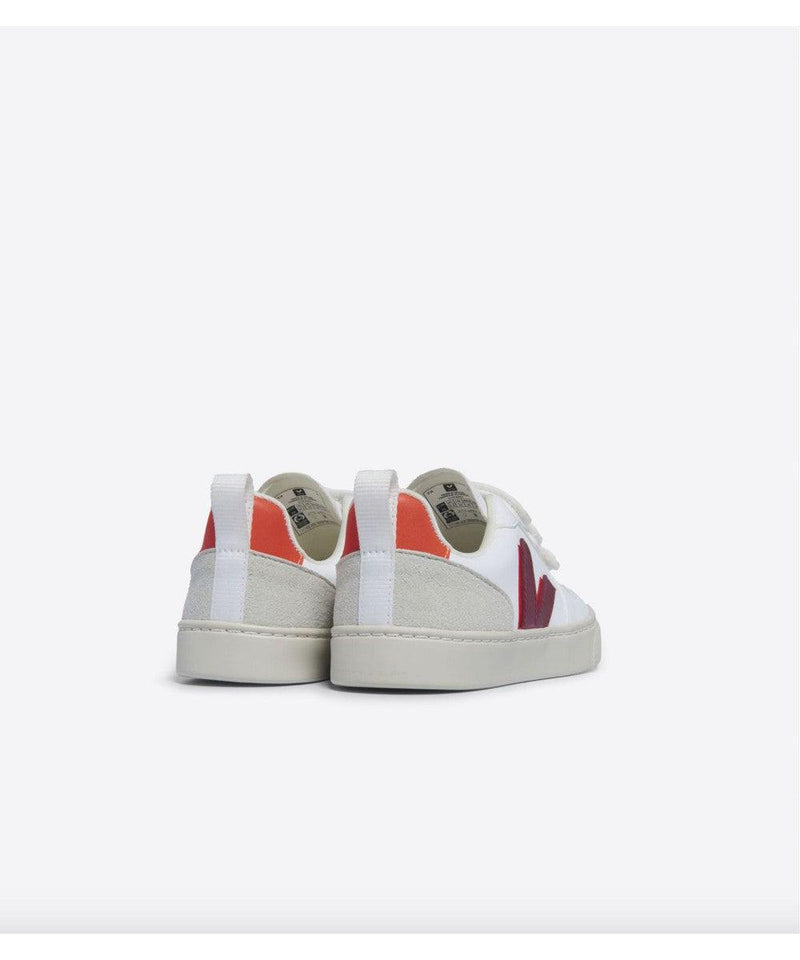 Veja V-10 CWL White Marsala Orange Fluo