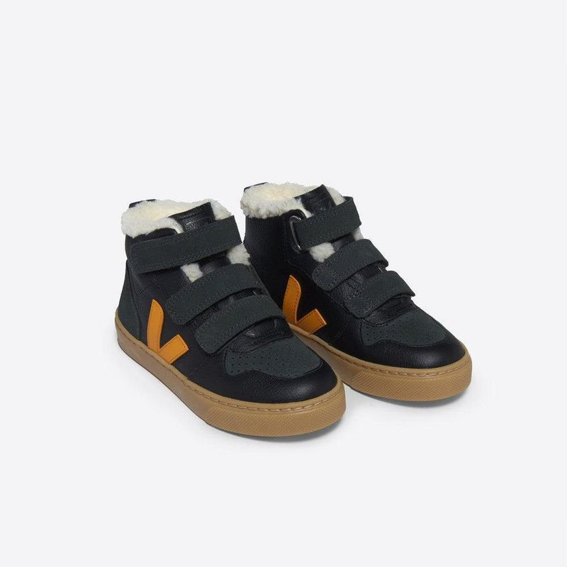 Veja V - 10 Mid Winter Black Ouro Grafite - Studio Play