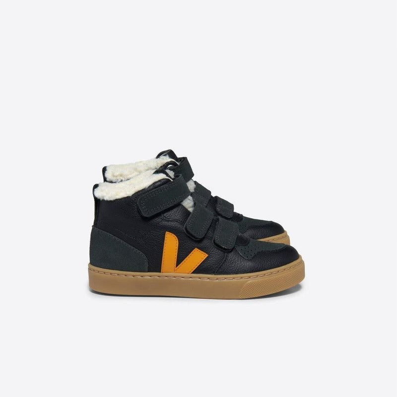 Veja V - 10 Mid Winter Black Ouro Grafite - Studio Play