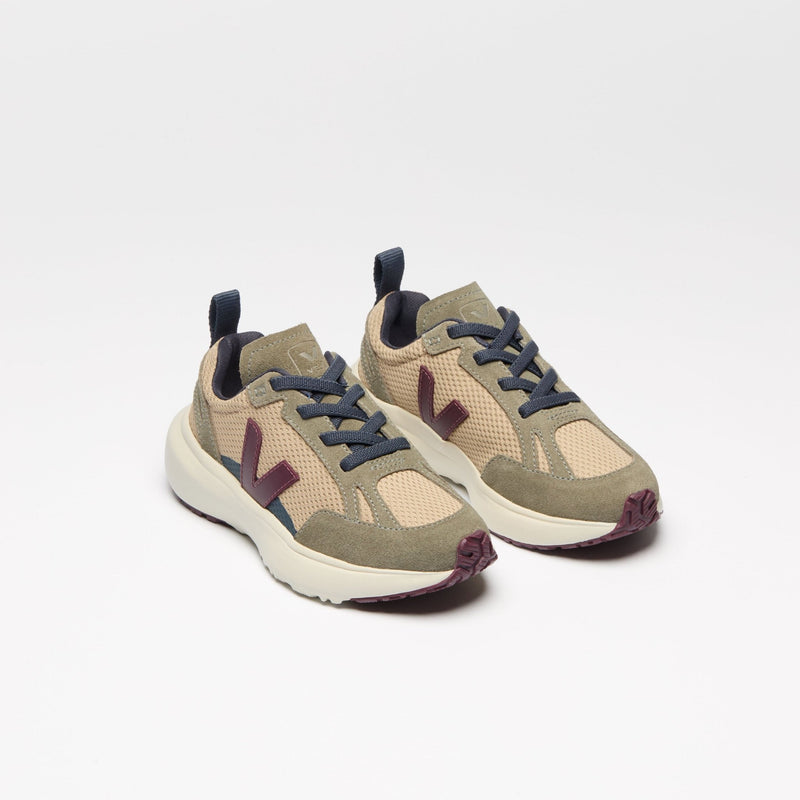 Veja x Bonpoint KIDS Small Canary Alveomesh Sahara Amarante - Studio Play