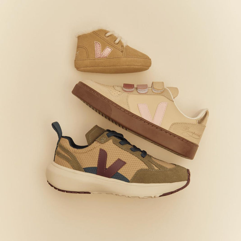 Veja x Bonpoint KIDS Small V - 10 Areia Petale - Studio Play