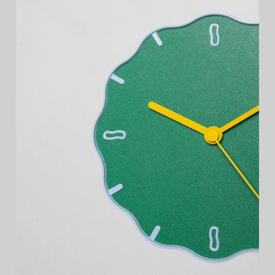 Studio Warren & Laetitia Margherita Clock Green/ Sky Blue/ Yellow