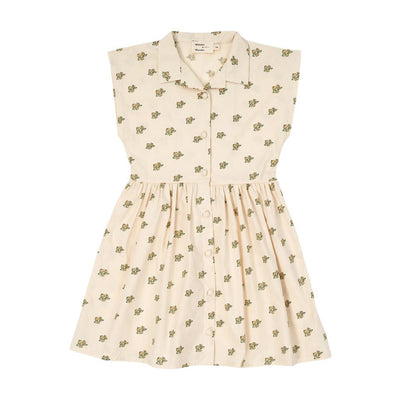 Wander & Wonder Fatima Dress Lemon Daisy Floral