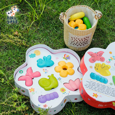 Haku Yoka Garden Finger Crayons