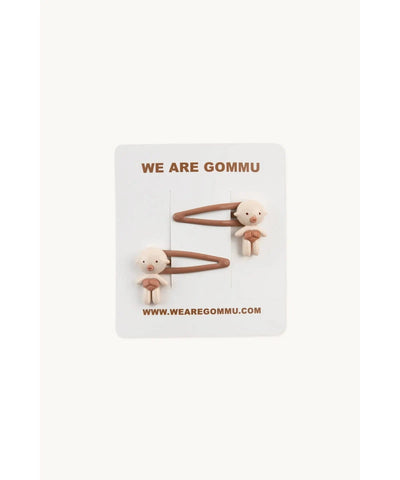 We Are Gommu Baby Hair Clip Set Blush