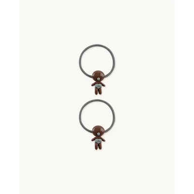 We Are Gommu Baby Hair Elastic Set Choco - Studio Play