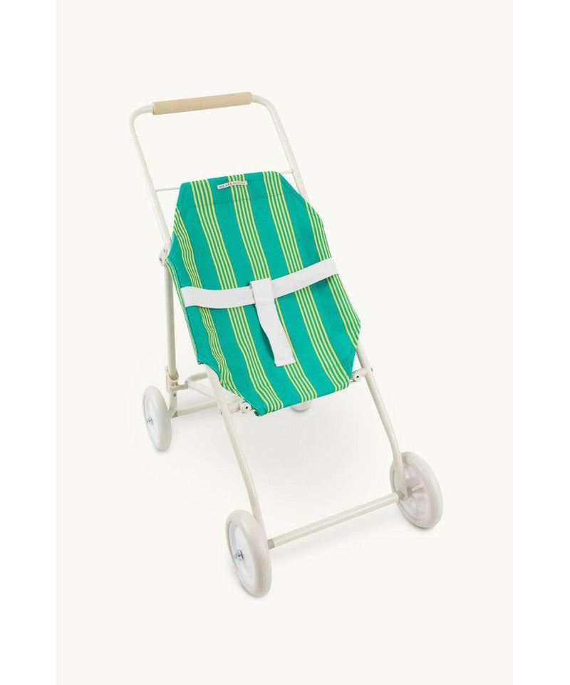 We Are Gommu Big Striped Stroller Green