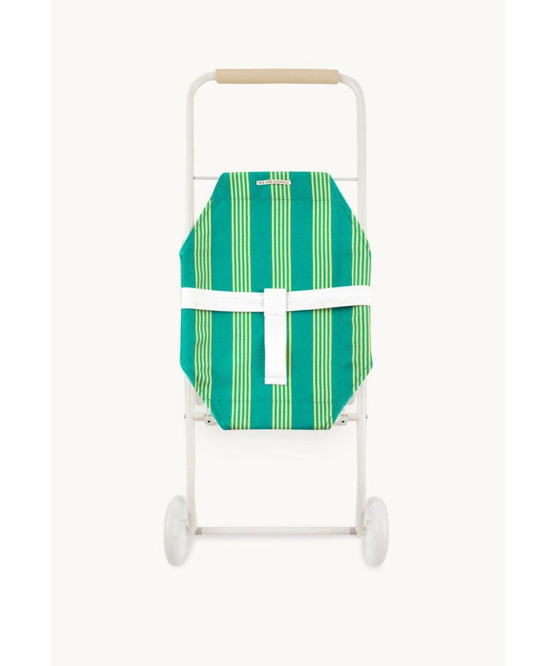 We Are Gommu Big Striped Stroller Green