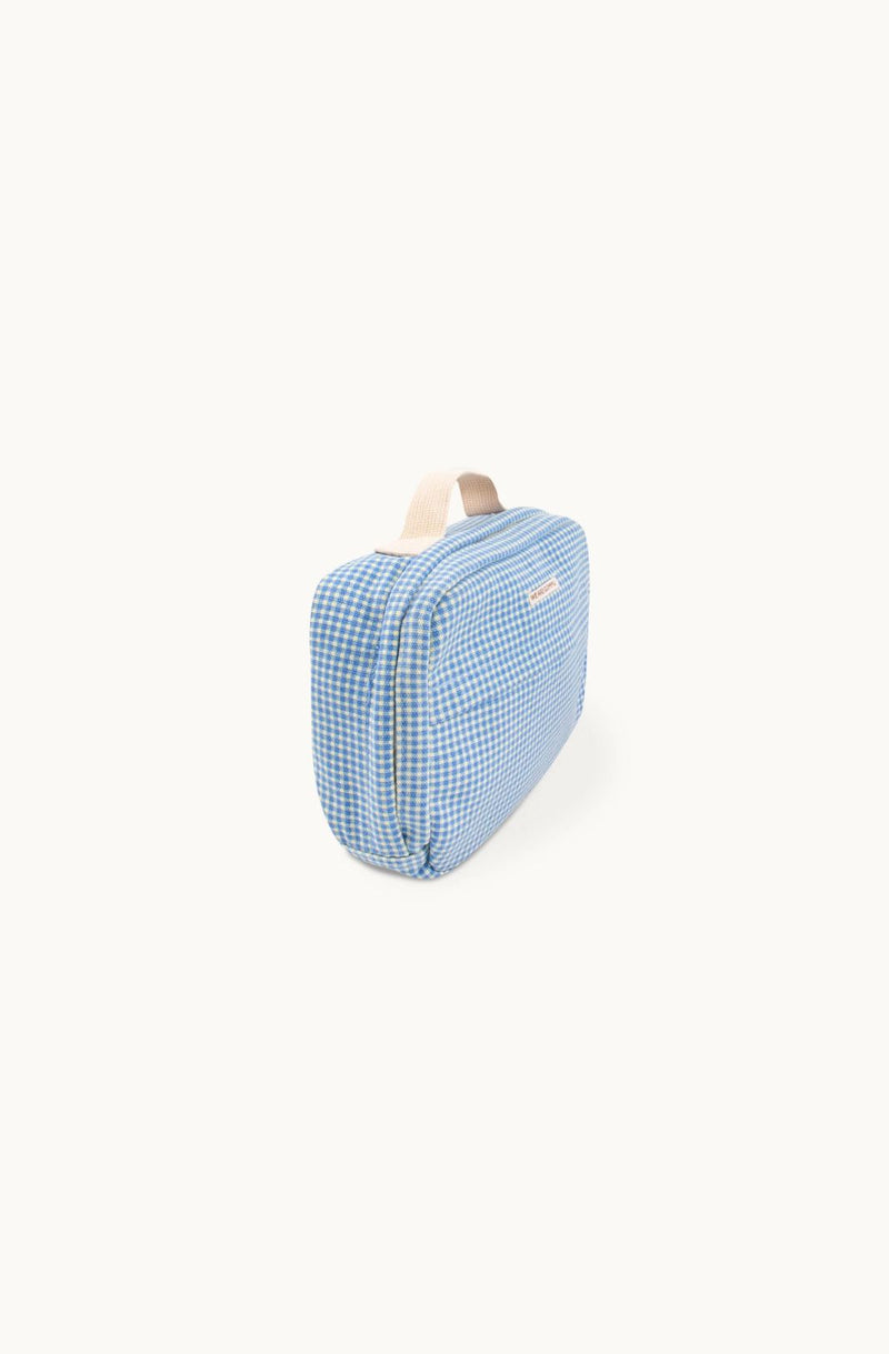 We Are Gommu Vichy Pouch Blue