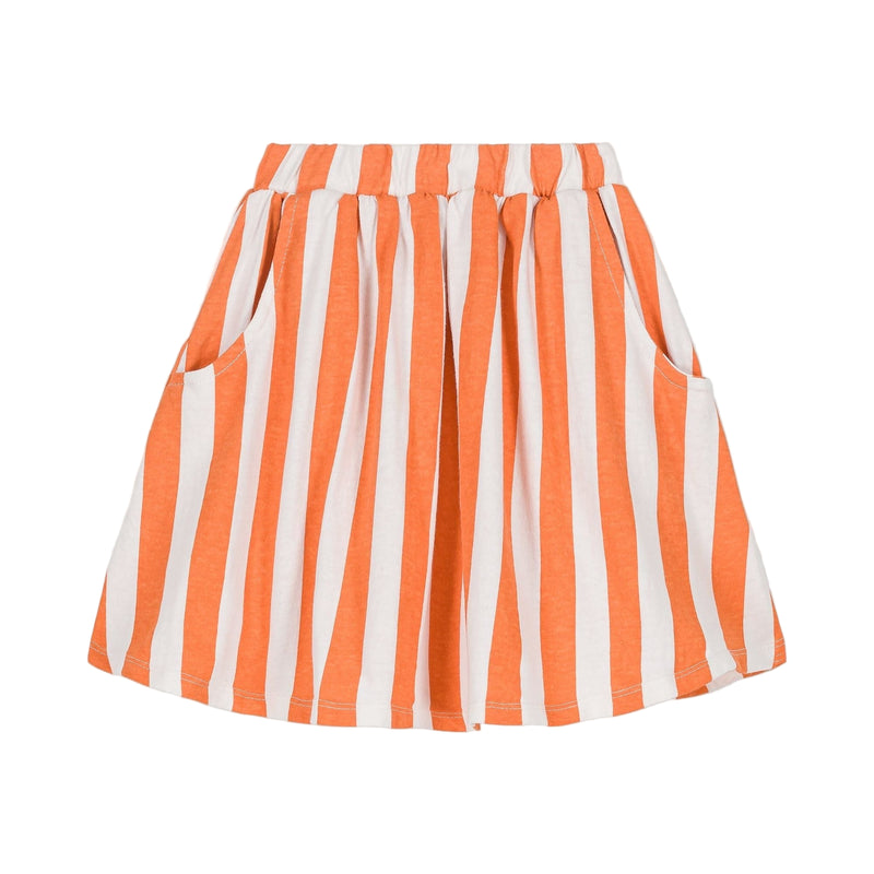 We Are Kids Jupe Oda Orange Stripes - Studio Play