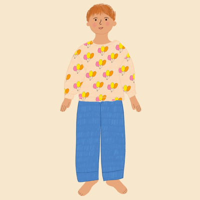 We Are Kids Pantalon Elia Corduroy Bright Blue - Studio Play