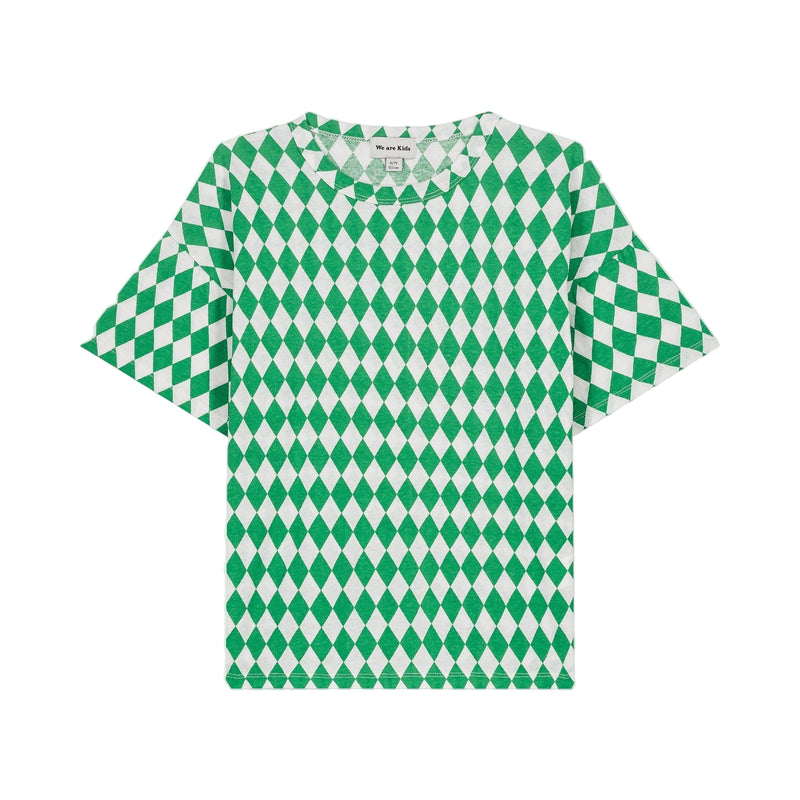We Are Kids Tee Dylan Green Diamonds - Studio Play