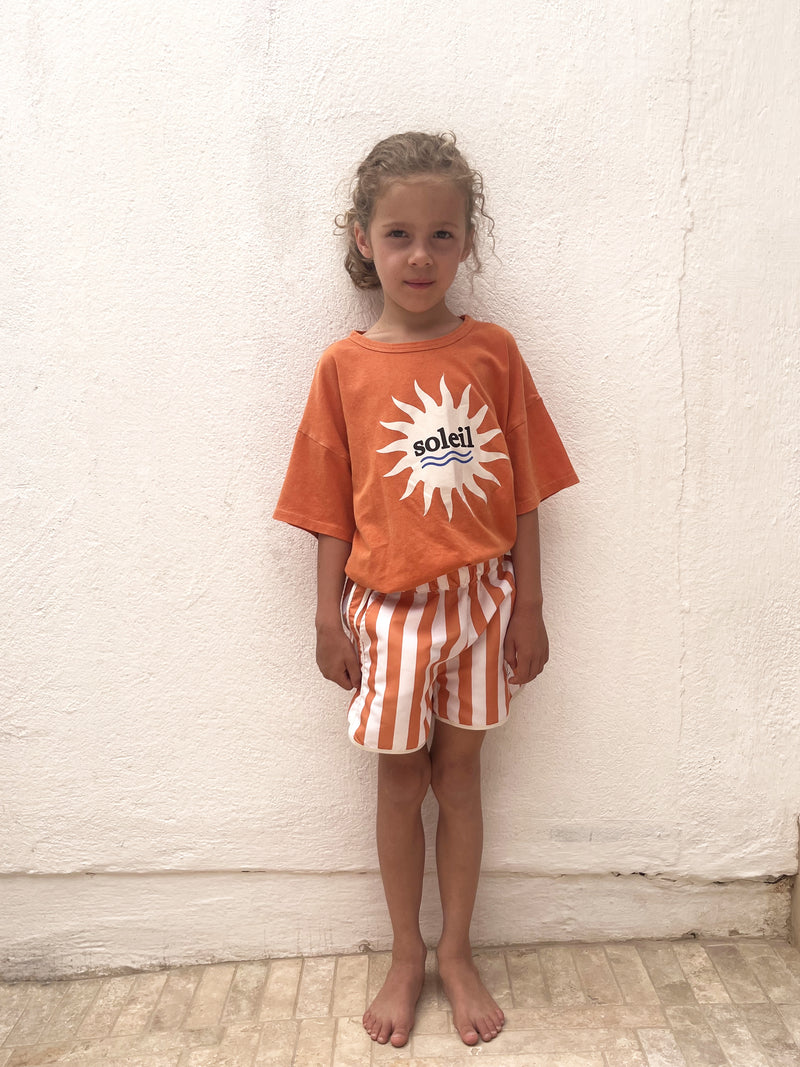 We Are Kids Tee Dylan Orange Sun