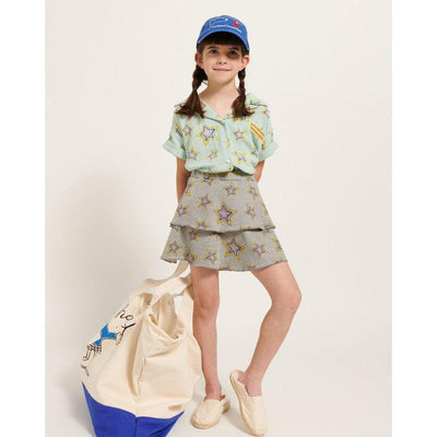 Weekend House Kids Stars All Over Mini Skirt - Studio Play