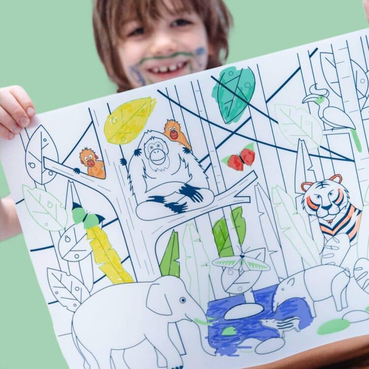 Super Petit Placemat Met Stiften Kit &