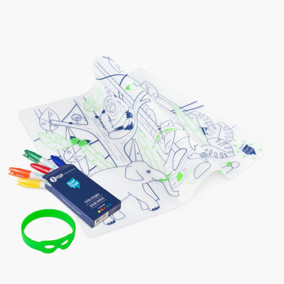 Super Petit Placemat Met Stiften Kit 'Wildlife South-East Asia'