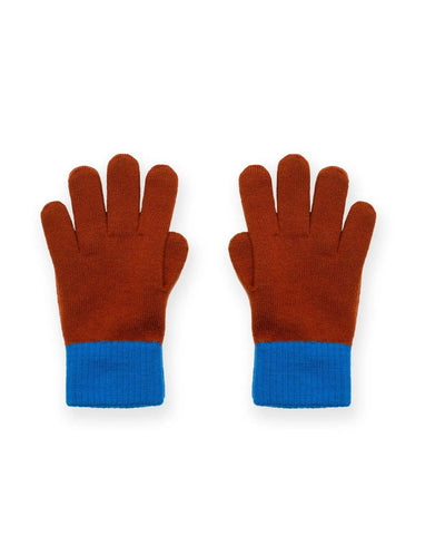 Wolvis Gloves Burnt Orange