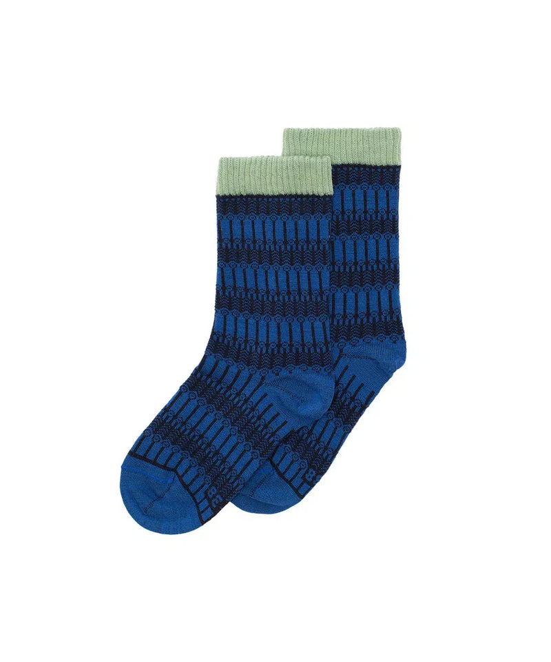 Wolvis Socks Bauhaus Cobalt