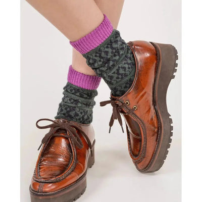 Wolvis Socks Bauhaus Indigo - Studio Play