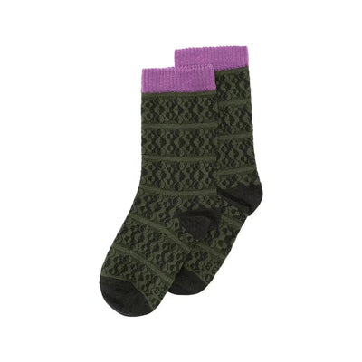Wolvis Socks Bauhaus Indigo - Studio Play