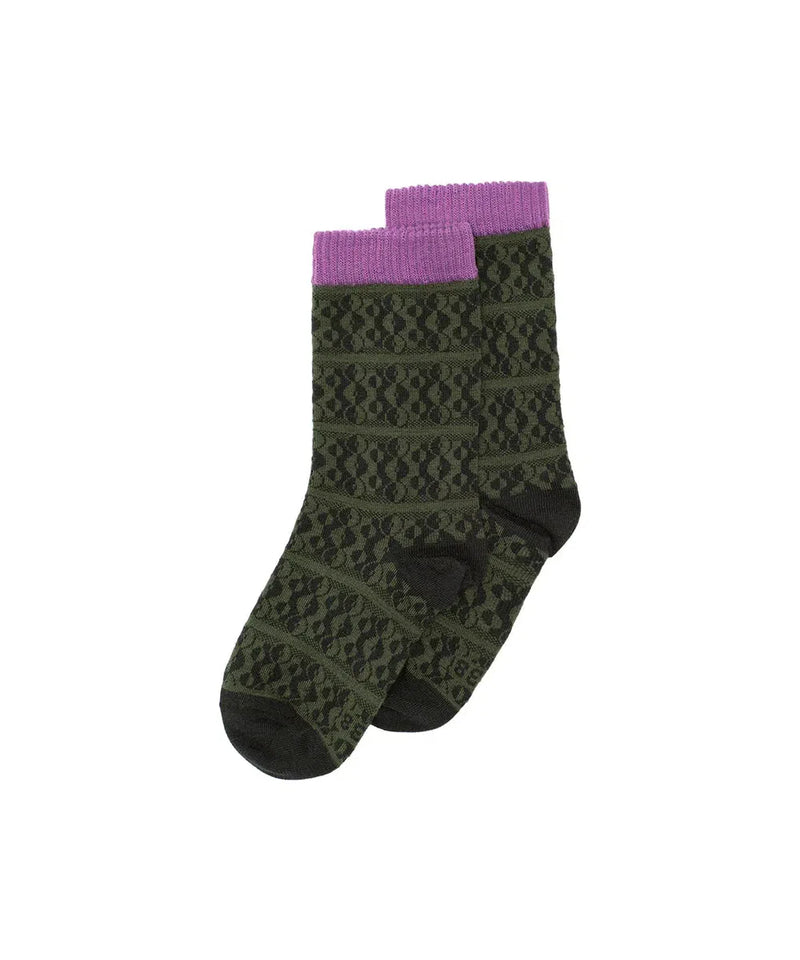 Wolvis Socks Bauhaus Indigo
