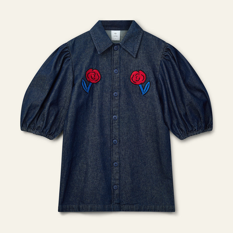 Wynken Annka Shirt Dress Rinse Wash - Studio Play