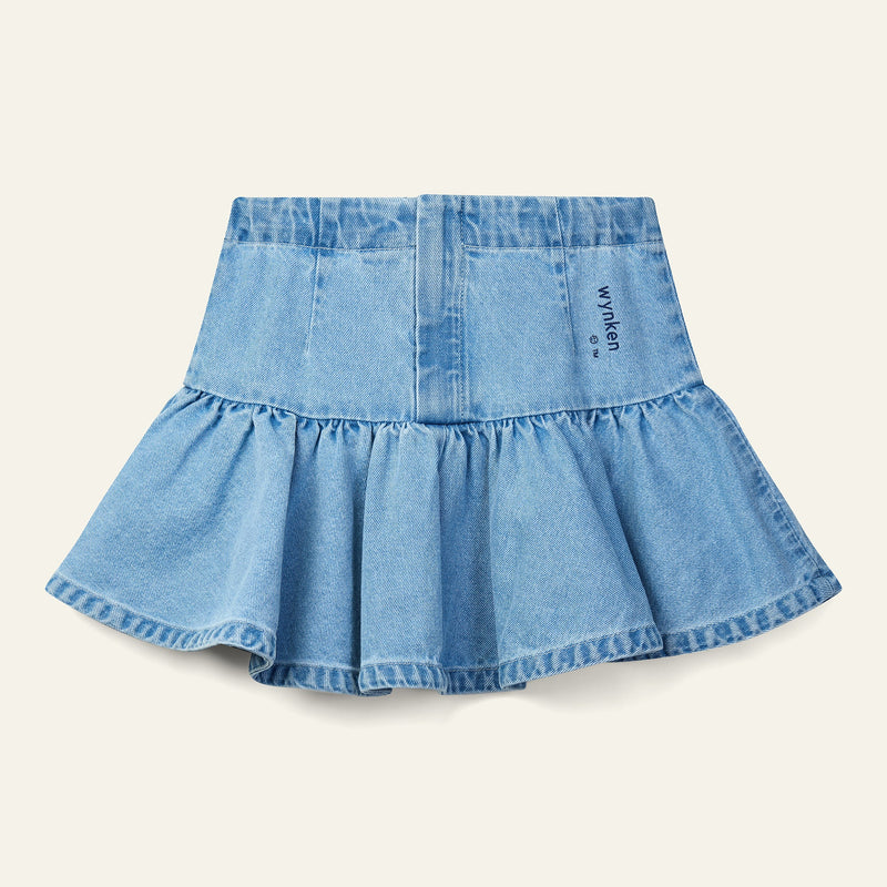 Wynken Cloud skirt Mid Wash Denim - Studio Play