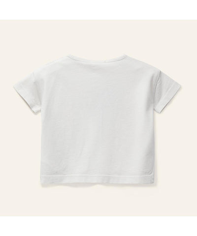 Wynken Crop Kite Tee Hi Flyer Ecru