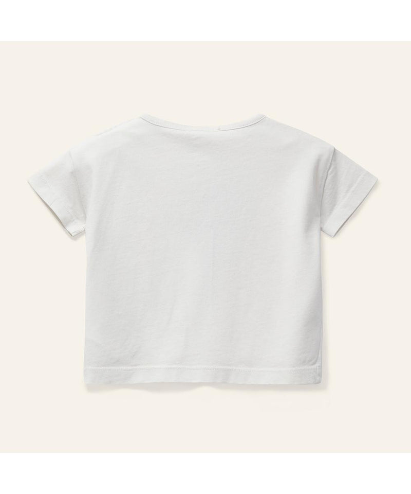 Wynken Crop Kite Tee Hi Flyer Ecru