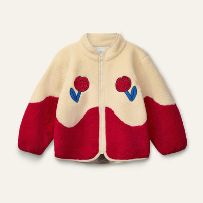 Wynken Dancing Dahlia Jacket Red/Ecru - Studio Play