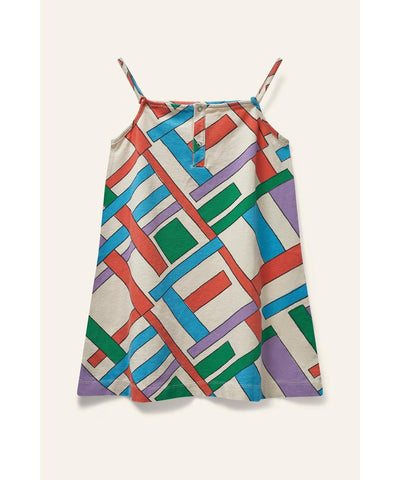 Wynken Kite Sundress Tide White