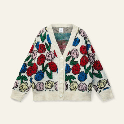 Wynken Kukka Cardigan Floral Colour - Studio Play