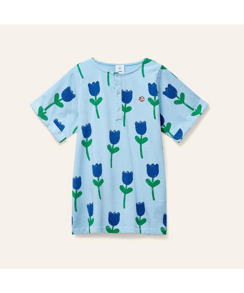 Wynken Onda Dress Bird Blue