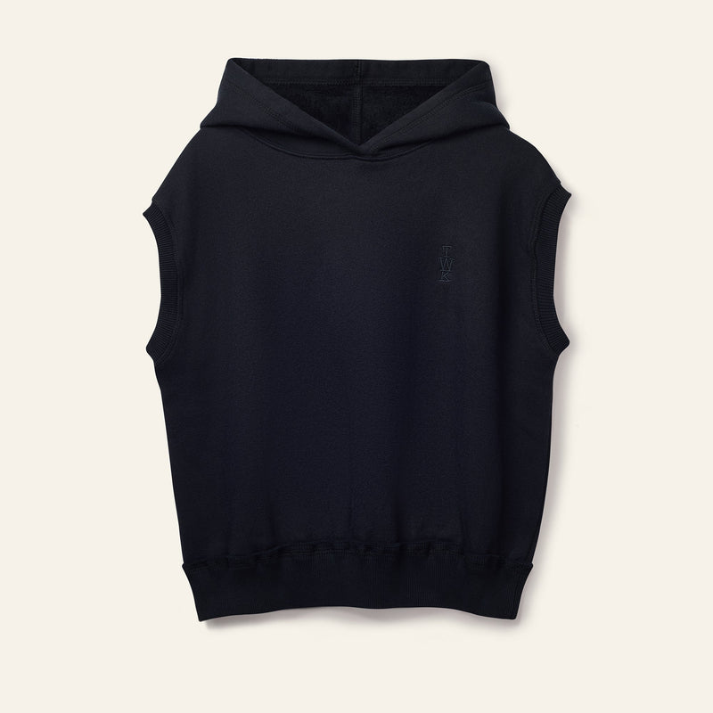 Wynken TWK Less Sleeve Hoodie Black - Studio Play